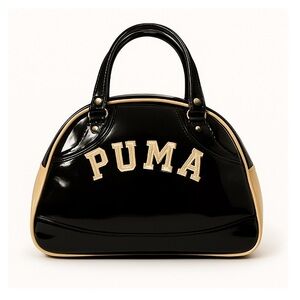 ** 🖤 PUMA Vintage 2001 Mini Duffel Barrel Bag 🏆**, EUC, $40